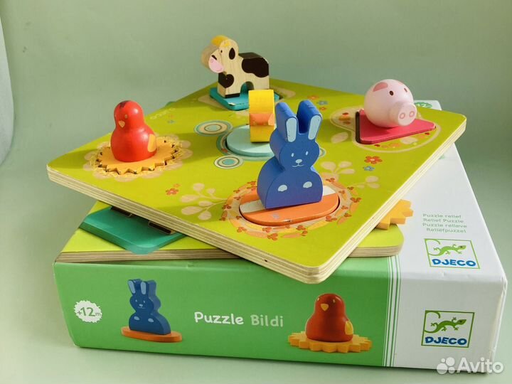 Джеко игры djeco 3Д пазл дерево