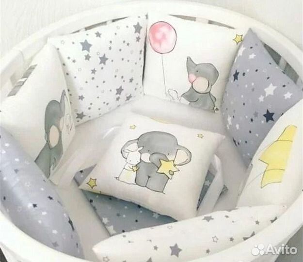 Бортики + балдахин