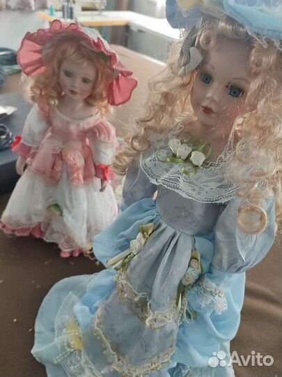 Кукла фарфоровая коллекционная