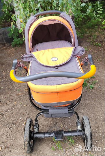 Продам коляску 3 в 1 и автокресло б/у
