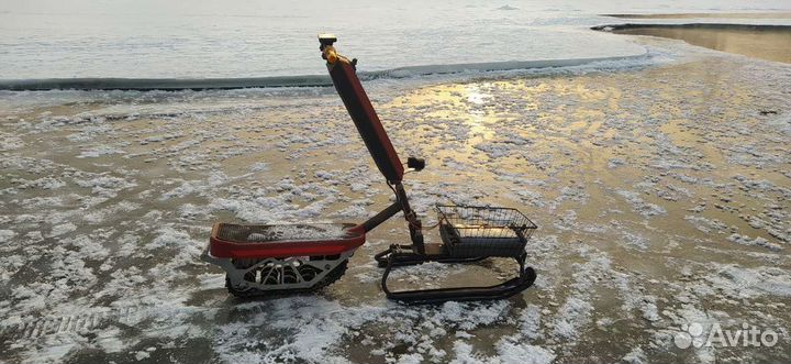 Электроснегоход. Сноубайк