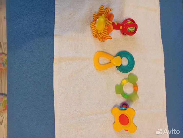 Грызунки Pigeon, Chicco, Tiny love погремушка