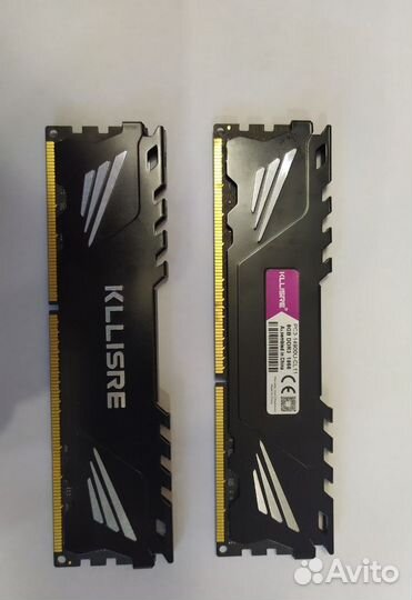 Оперативная память kllisre, 16GB(8x2), DDR3 - 1866