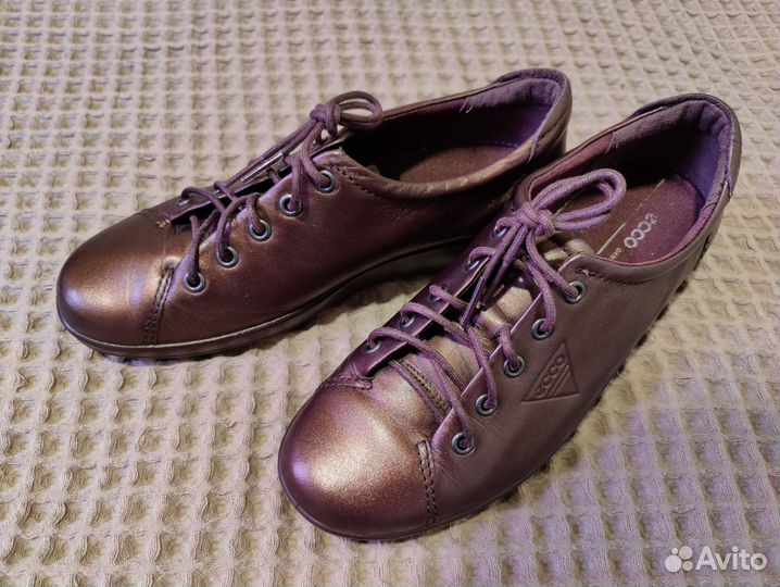 Ботинки женские кожа ecco пакетом