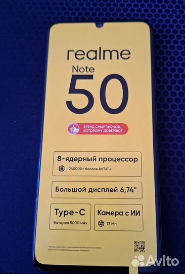 realme Note 50, 4/128 ГБ