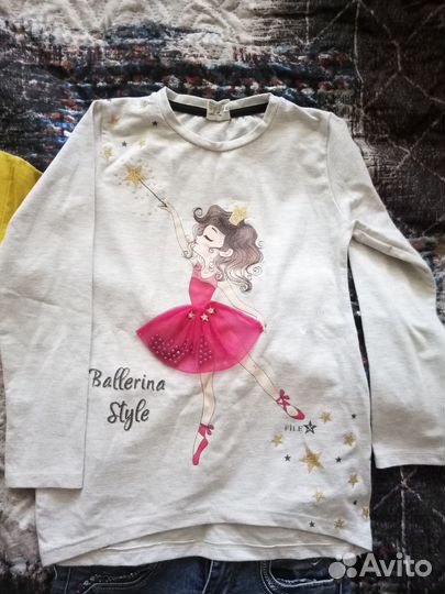 Пакет вещей на девочку 110 116 128
