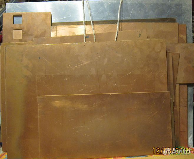 Медные фольга и трубки