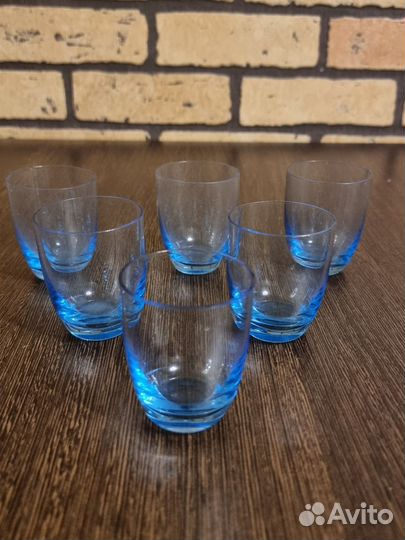 Рюмки цветное стекло СССР