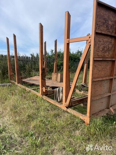 Сортиментовозная площадка Камаз 6515