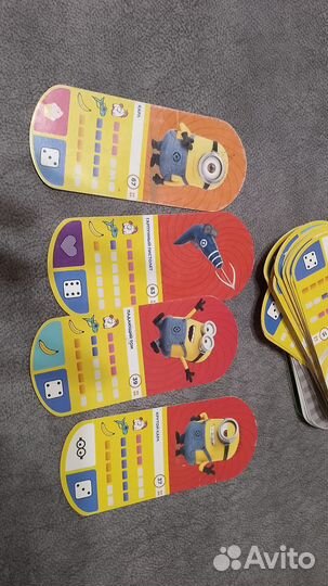 Карточки миньон магнит