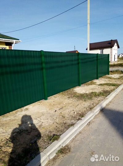 Установка заборов,под ключ