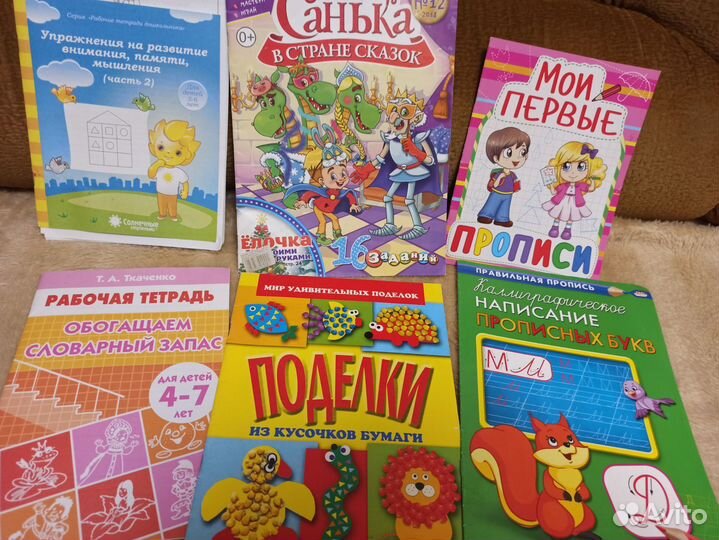 Развивающие пособия Шкляровой