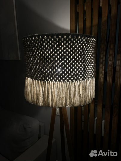 Торшер макраме