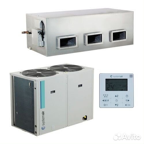 Канальный кондиционер Systemair sysplit duct 76 HP