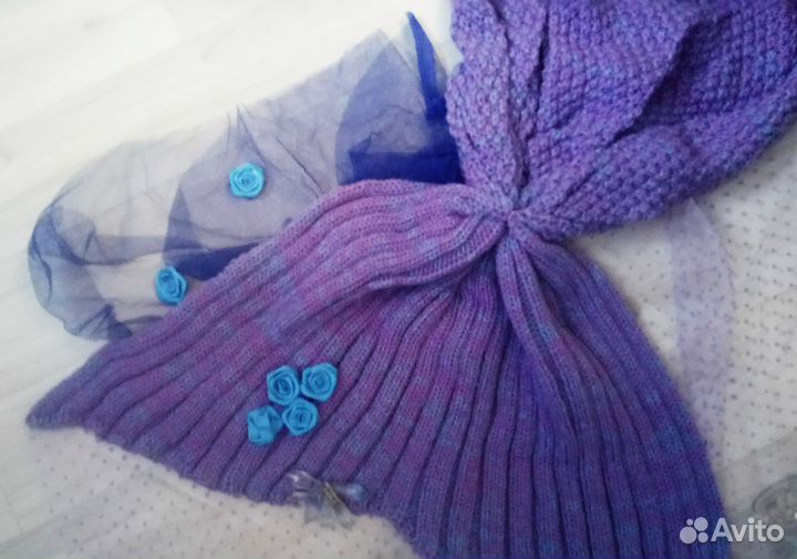 Плед-русалка