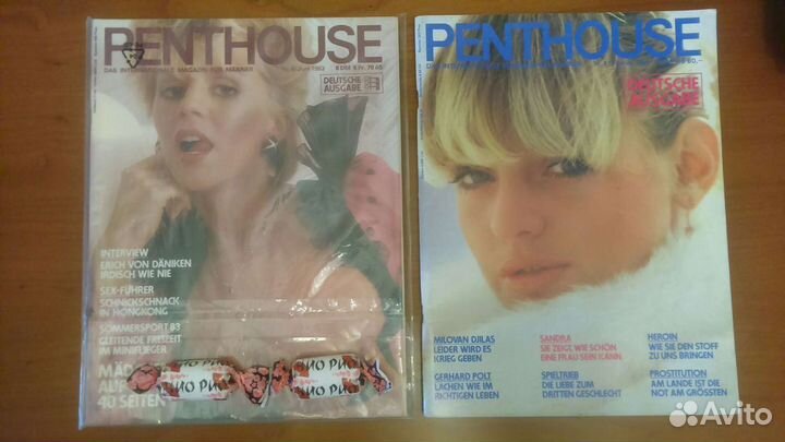 Журнал Penthouse (Германия) 1980-1990гг