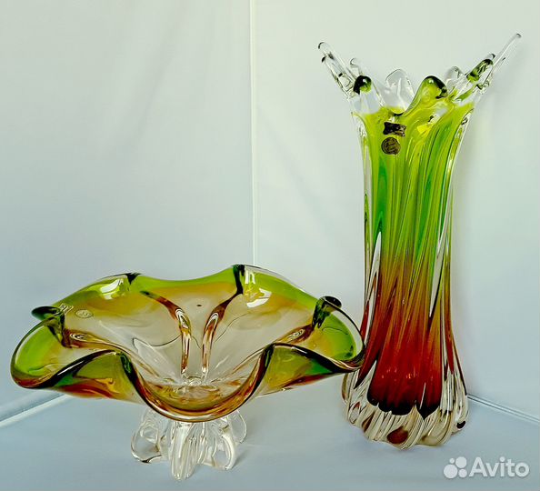 Стекло винтажное