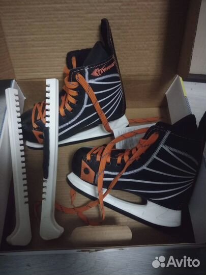 Коньки хоккейные Барс р.37