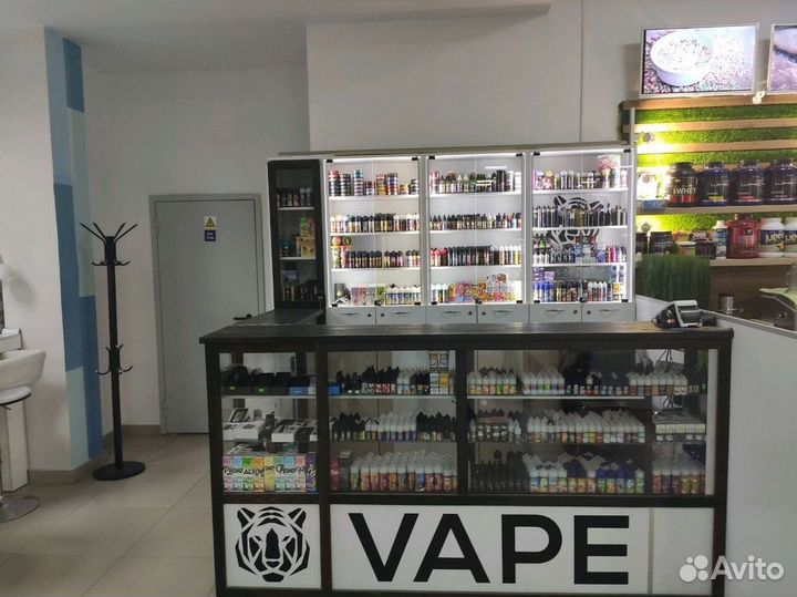 Магазин табака с аксессуарами для вейпов