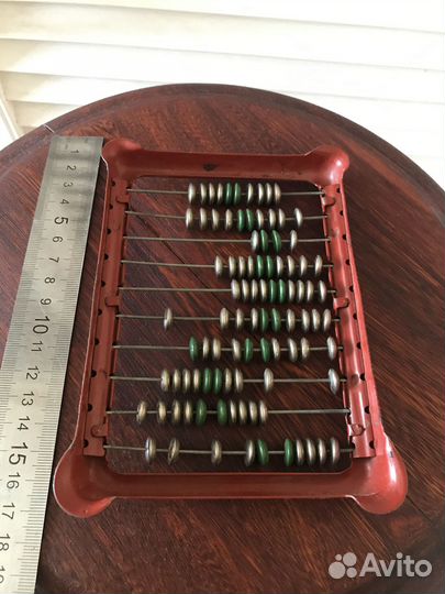 Счёты детские жестяные СССР