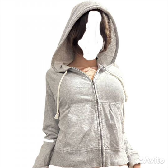 Кофта y2k серая