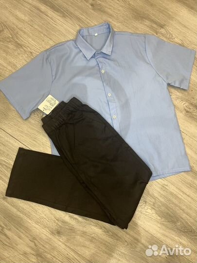 Рубашка и брюки для мальчика новые на рост 152-158