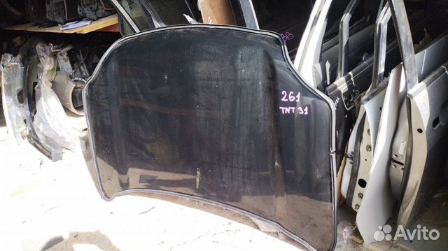 Капот Nissan X-Trail T31 черный