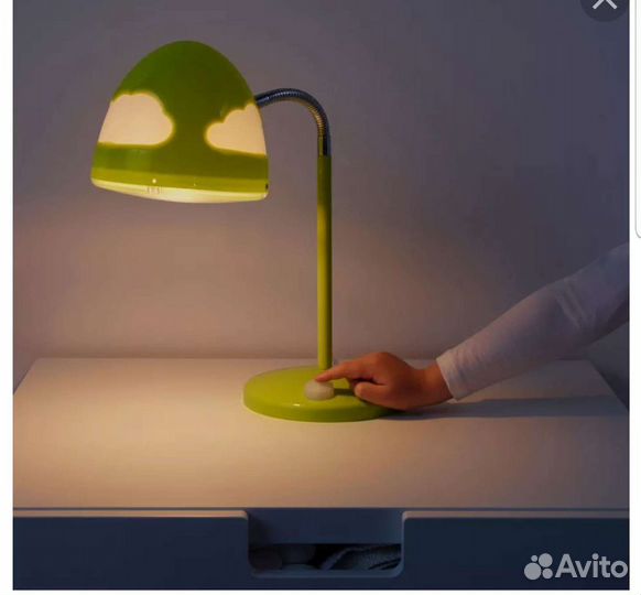 Детская настольная лампа IKEA скойг