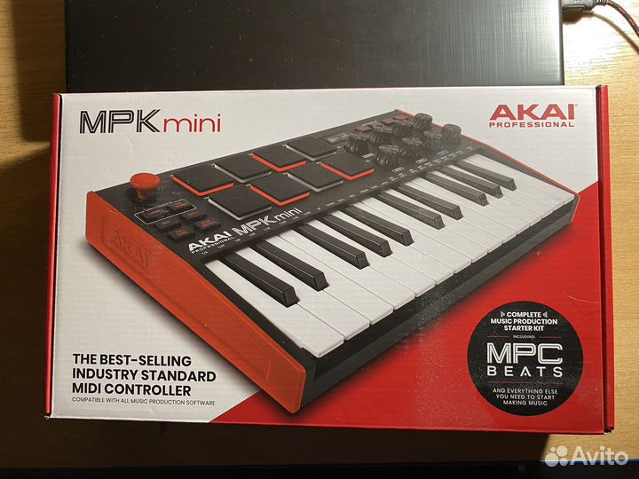 Миди клавиатура akai mini mk3