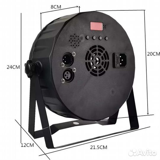 Светомузыка Led Par 18x12