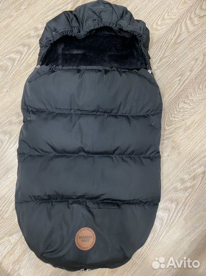 Зимний конверт в коляску