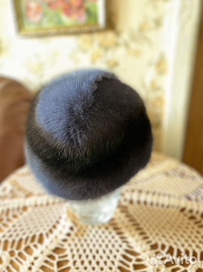 Шапка норковая женская бу