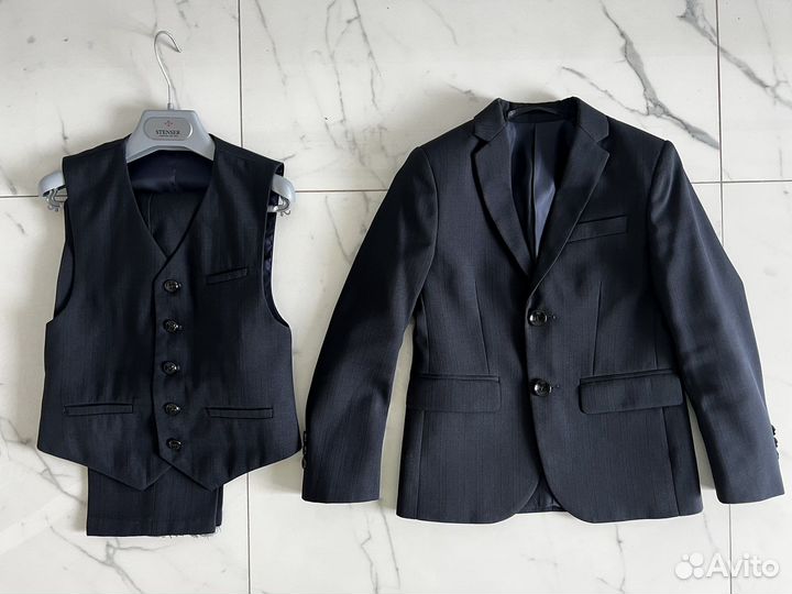 Костюм тройка для мальчика 122