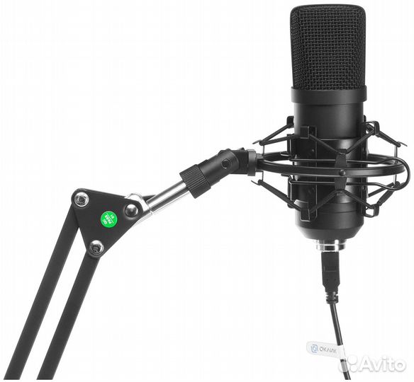 Микрофон проводной oklick SM-700G, разъем: USB