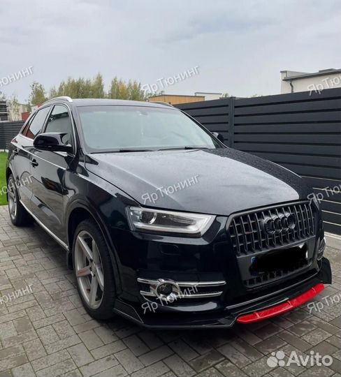 Универсальный сплиттер губа накладка на бампер