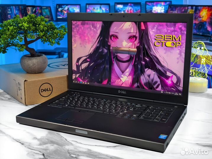 Dell Precision M6800 i7-4930MX nvidia K5100M