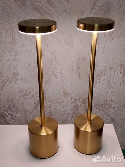 Лампа настольная, сенсорная, светодиодная