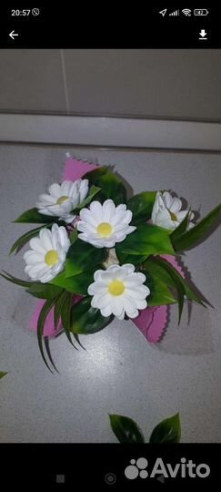 Мыло ручной работы букет 8 марта