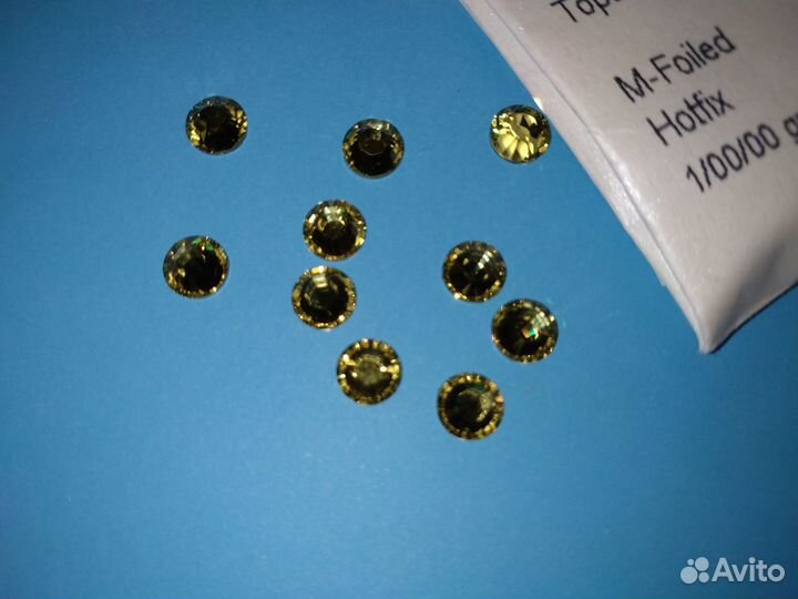 Swarovski стразы Hotfix ss34 10 шт