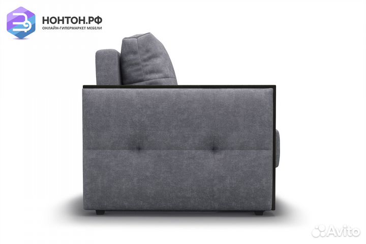 Кресло еврокнижка Инсайд темно-серое