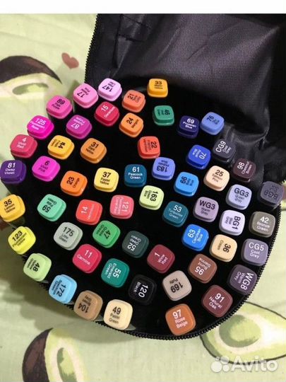 Новые Маркеры двухстороние для скетчинга