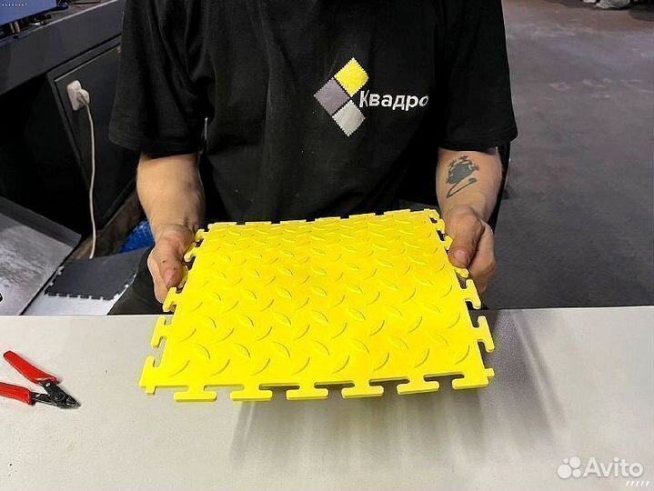 Плитка пвх для гаража