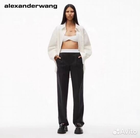 Шерстяные брюки Alexander Wang