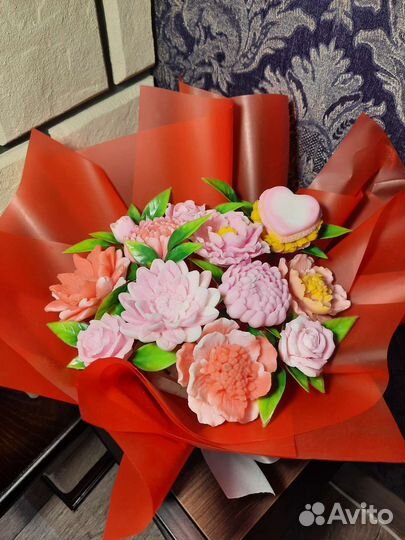 Букет из мыла