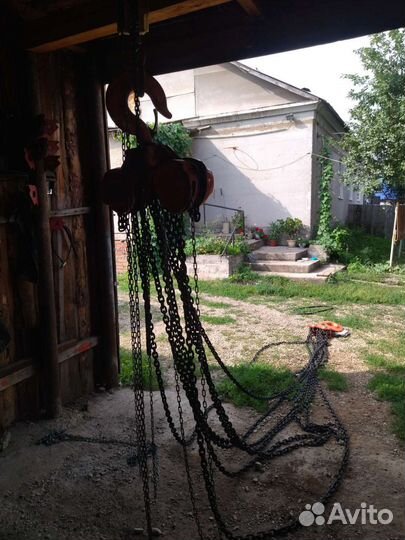 Таль ручная шестеренчатая 20 тонн