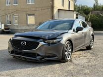 Mazda 6 2.5 AT, 2020, битый, 60 000 км, с пробегом, цена 1 400 000 руб.