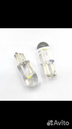 LED лампочки W5W, T-10 яркие(белые)
