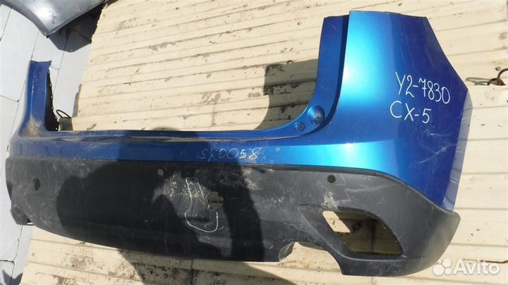 Бампер задний Mazda CX-5 2012-2016