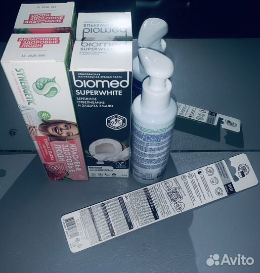 Новые отбеливающие з/пасты, монопучковая з/щетка