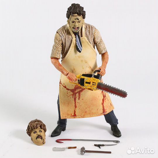 Фигурка neca кожаное лицо бутлег